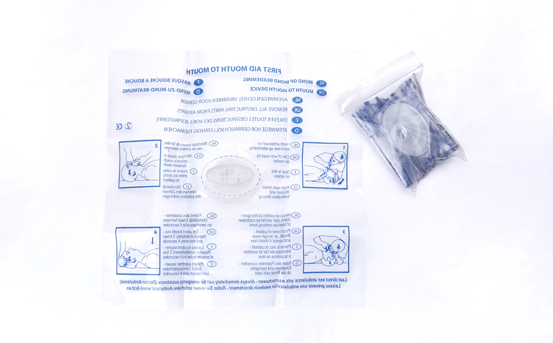 LB361002 CPR  Breathing Film (With White Valve)